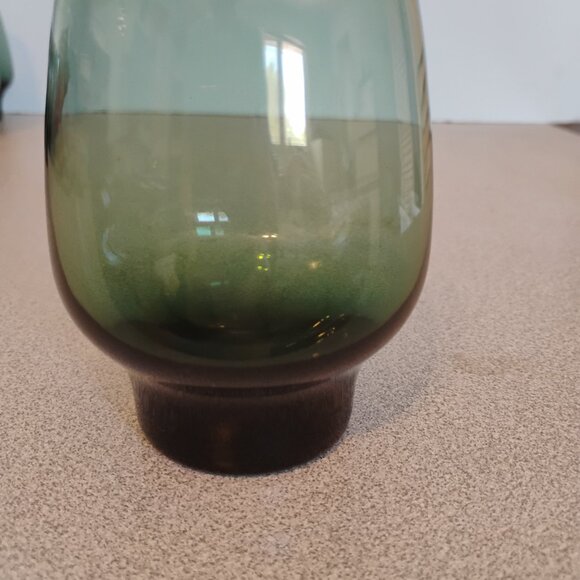 Libbey MCM Tempo Pattern Lage Juice Glasses, Teal, set of 4 - Picture 6 of 6